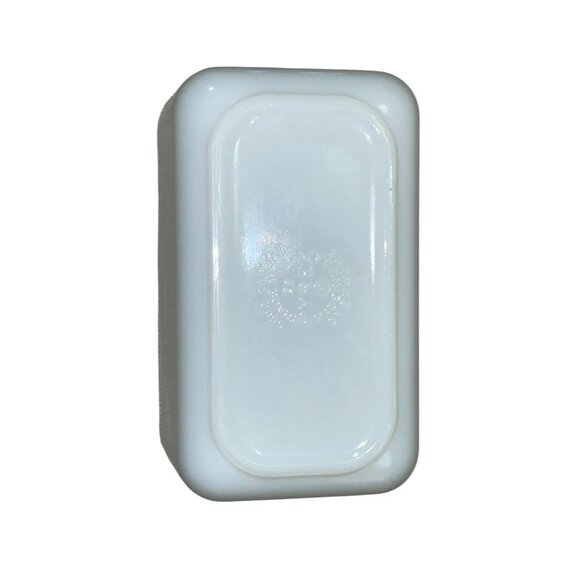 Pyrex Refrigerator Dish and Lid Used Butterprint Amish Rooster Rectangle - Picture 13 of 16